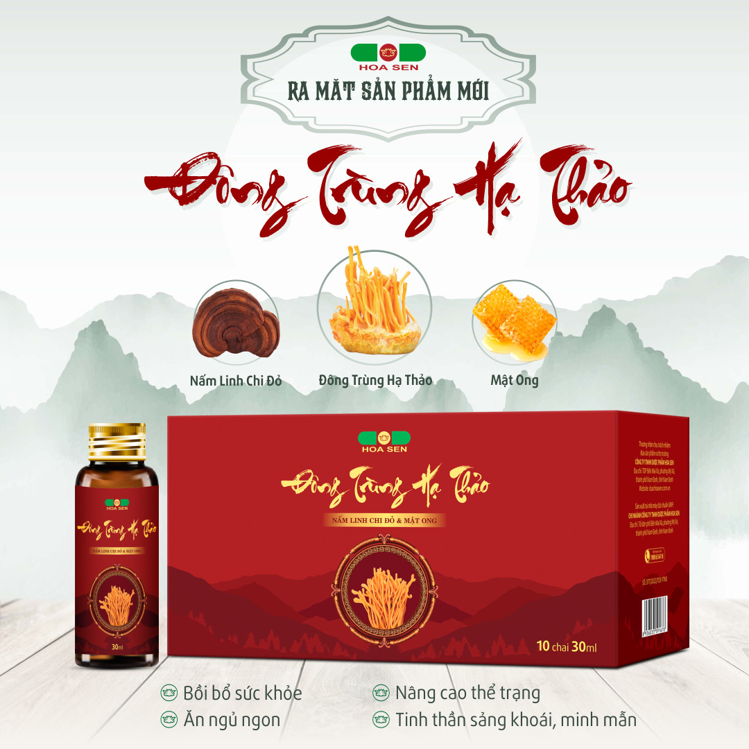Đông trùng hạ thảo (Hàng chính hãng)