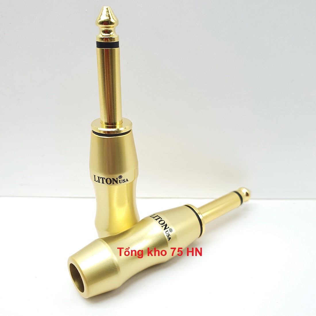 01 Jack Liton cao cấp 6.5mm Mono thẳng - jack hàn Liton USA