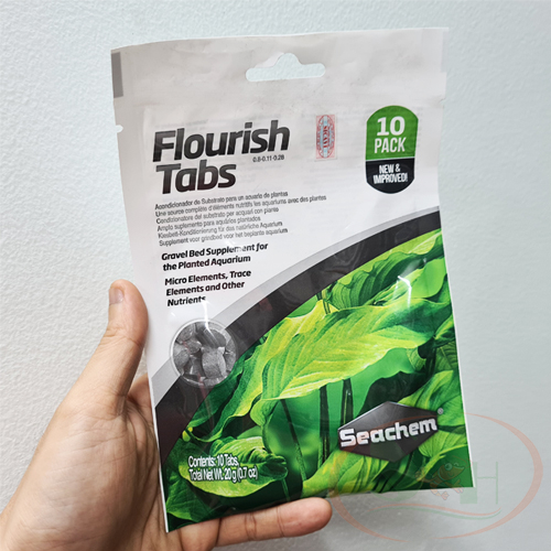 Phân Nhét Seachem Flourish Tabs Bổ Sung Dinh Dưỡng