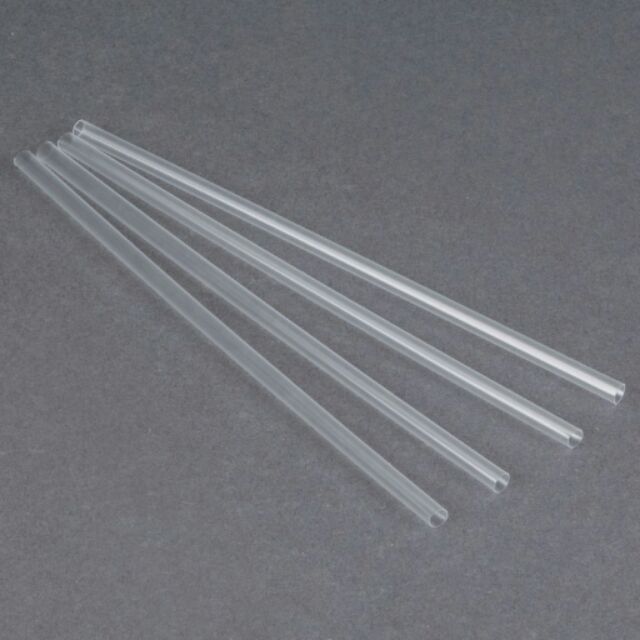 100Gr Ống Hút Trong Suốt Thẳng Phi 6 / Phi 8 / Phi 12 Transperant Straw