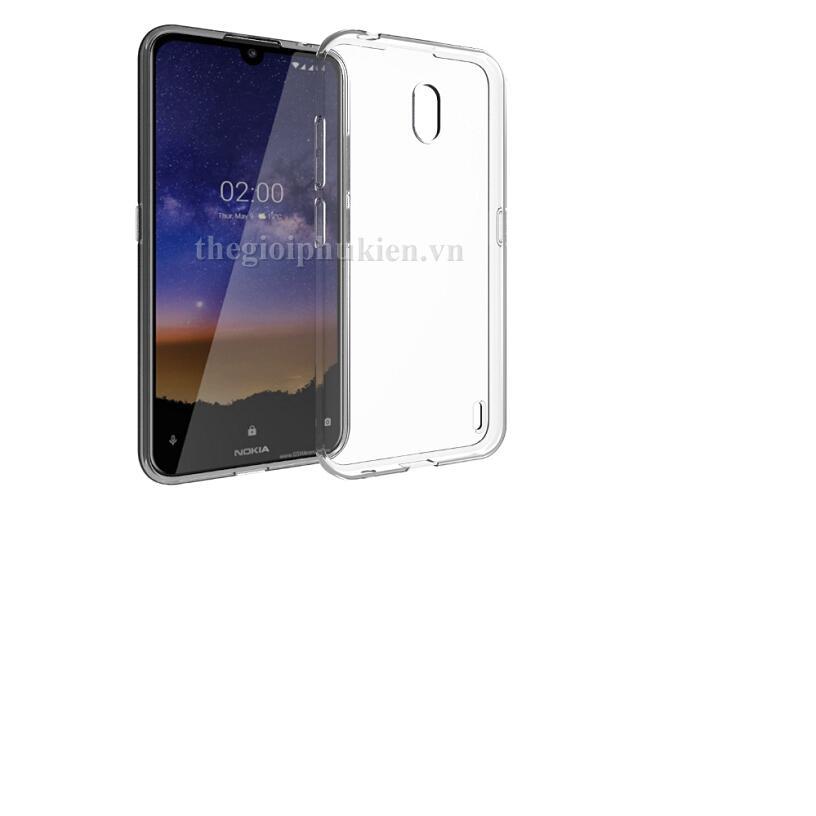 Combo 3 ốp lưng cho điện thoại Nokia 2.2 dẻo trong suốt cao cấp