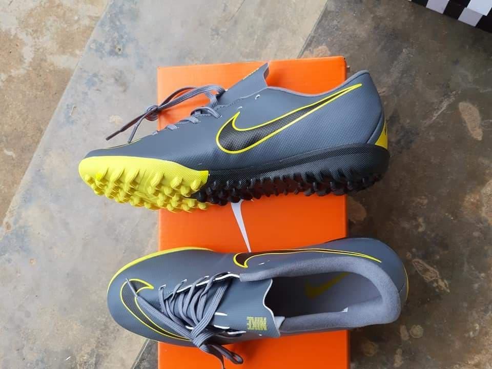 Giày Đá Bóng Mer Vapor X.12 - Da Mềm - Nhẹ
