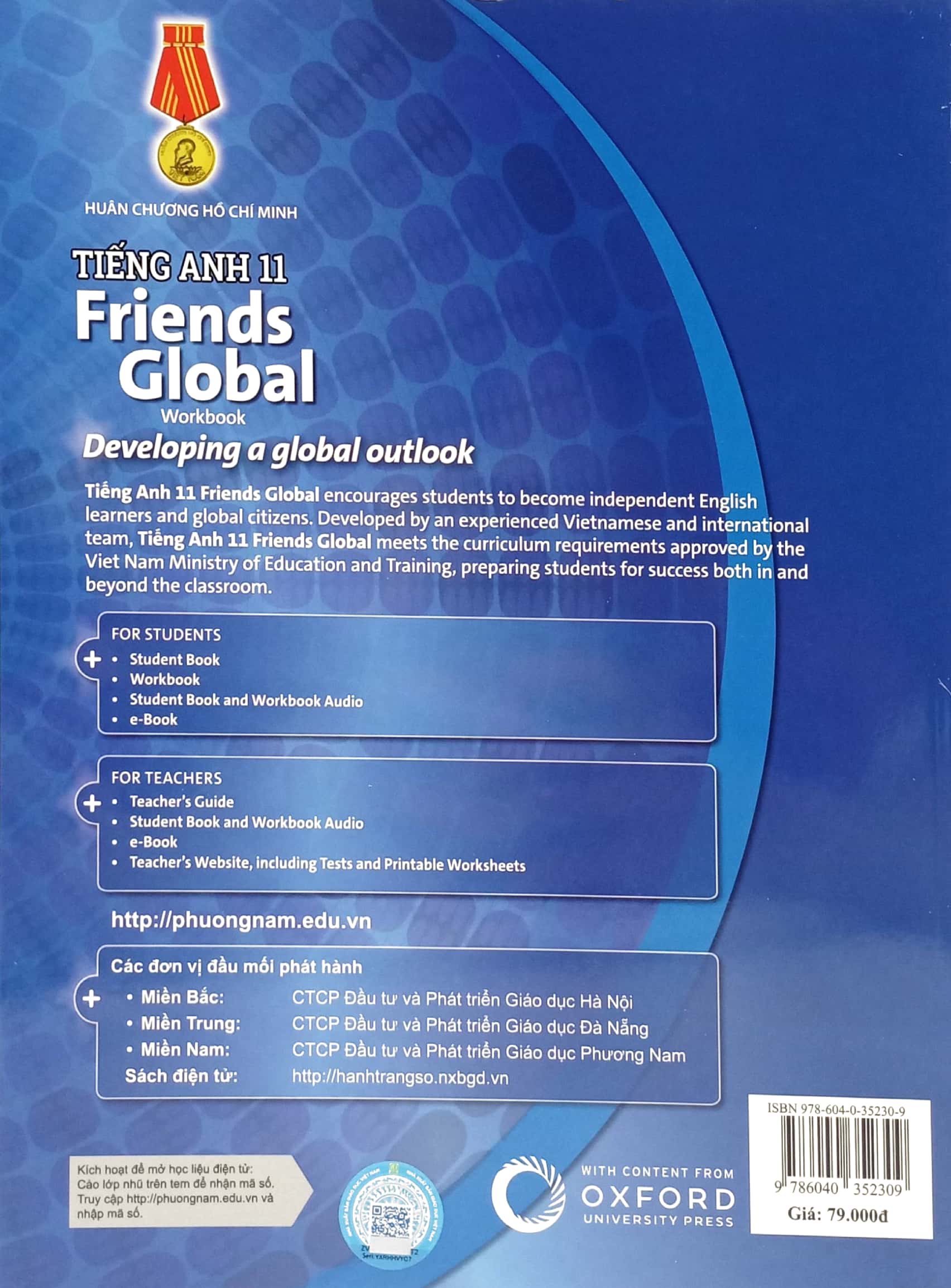Sách Fahasa - Tiếng Anh 11 Friends Global - Workbook (2023)