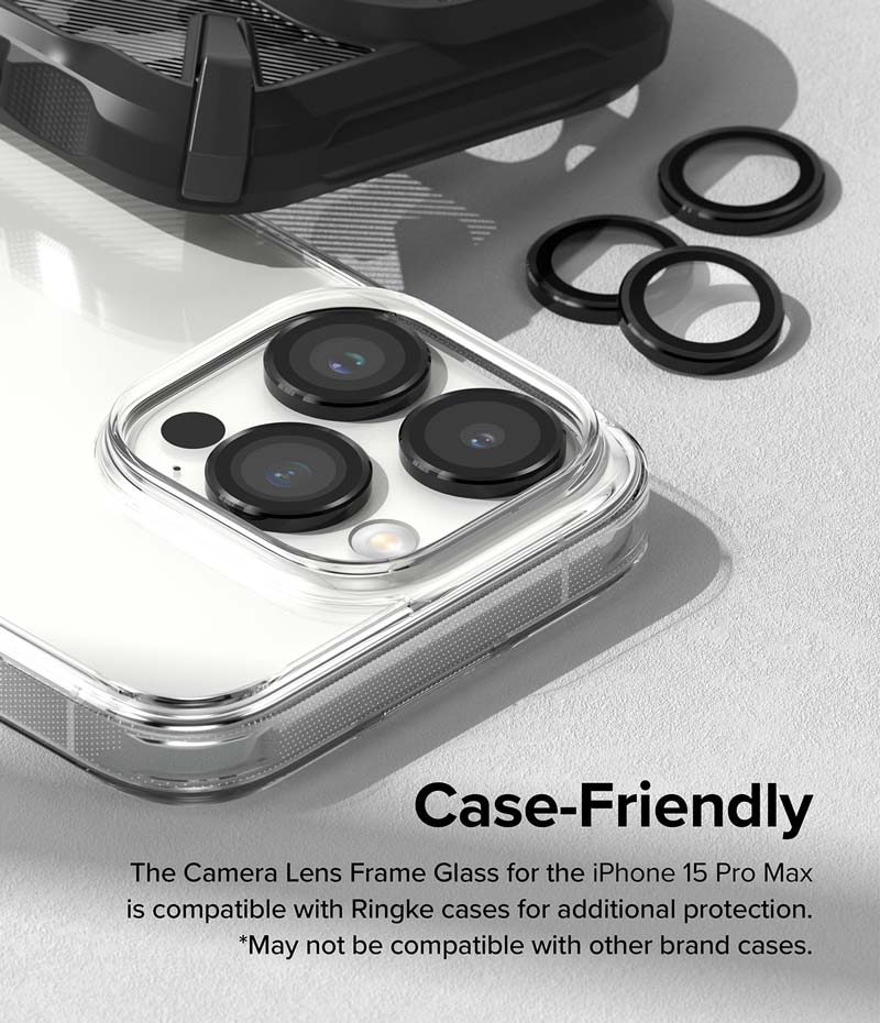 Dán camera iPhone 15 Pro Max/15 Pro/15 Plus/15 RINGKE Camera Lens Frame Glass