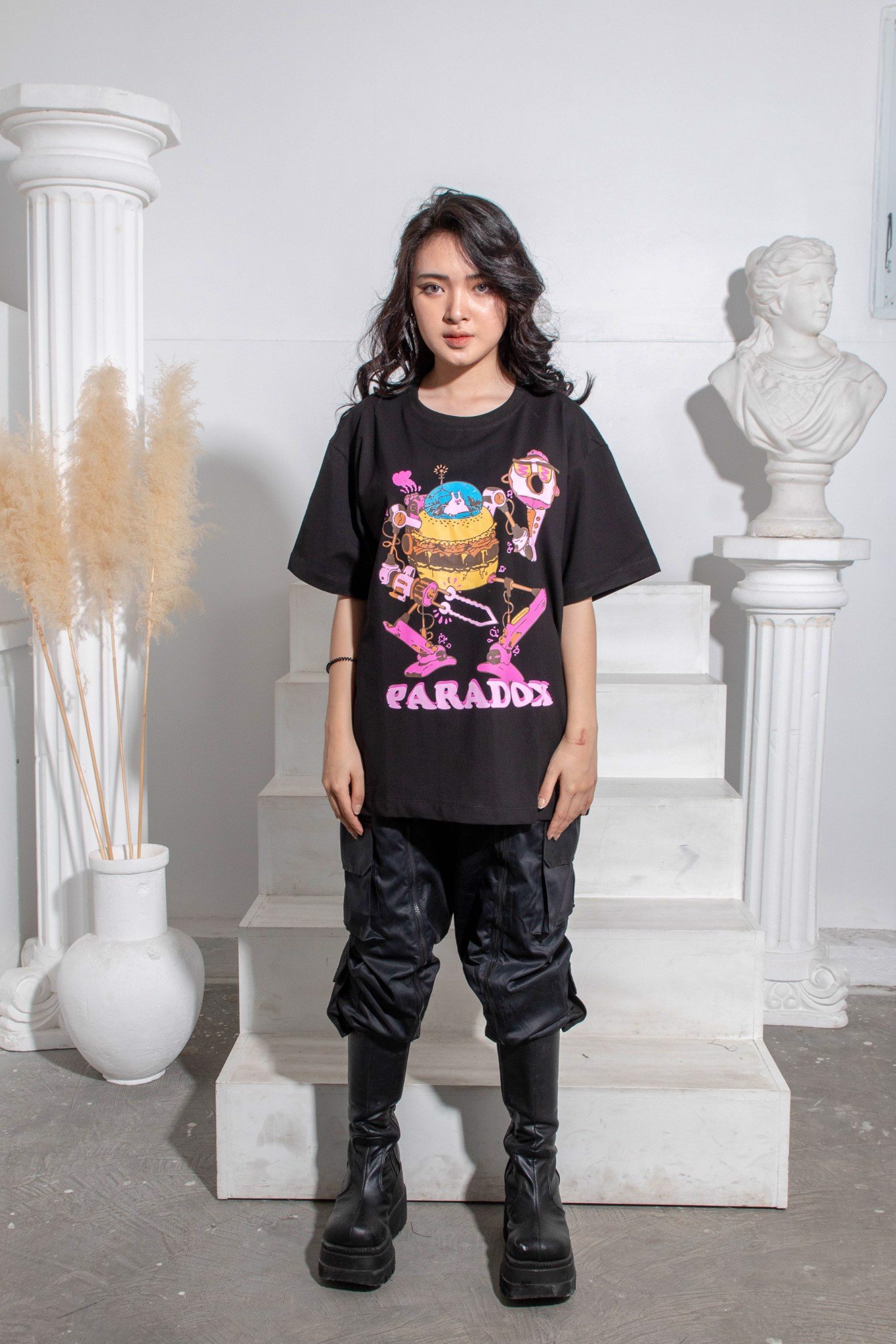 PARADOX Áo thun HAMBURGER MAN TEE