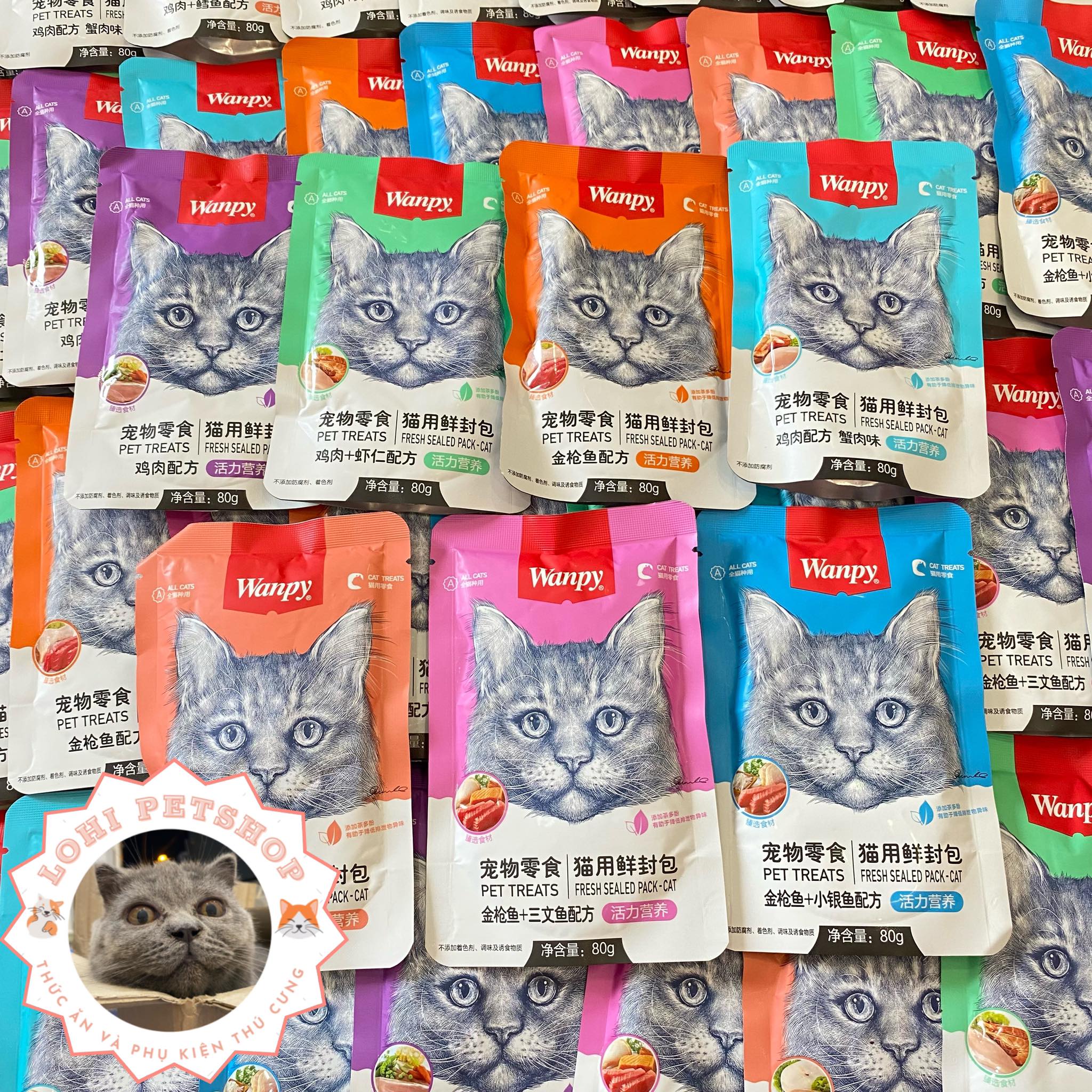 Pate wanpy 80gr cho mèo