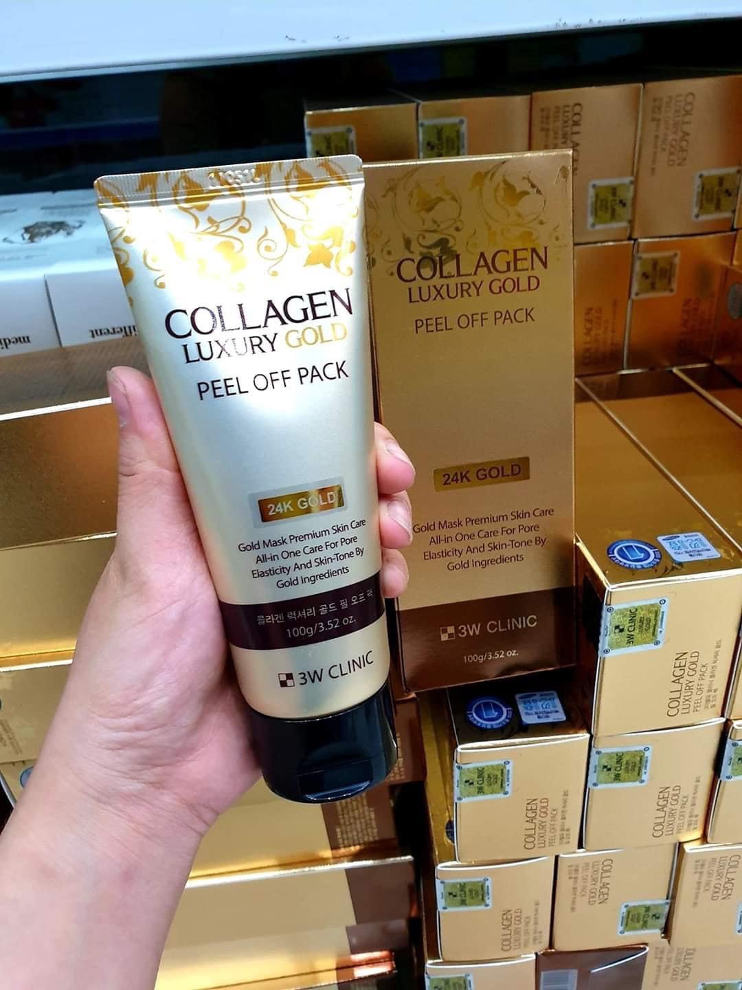 ♦️Mặt nạ vàng tinh chất Collagen & Luxury Gold