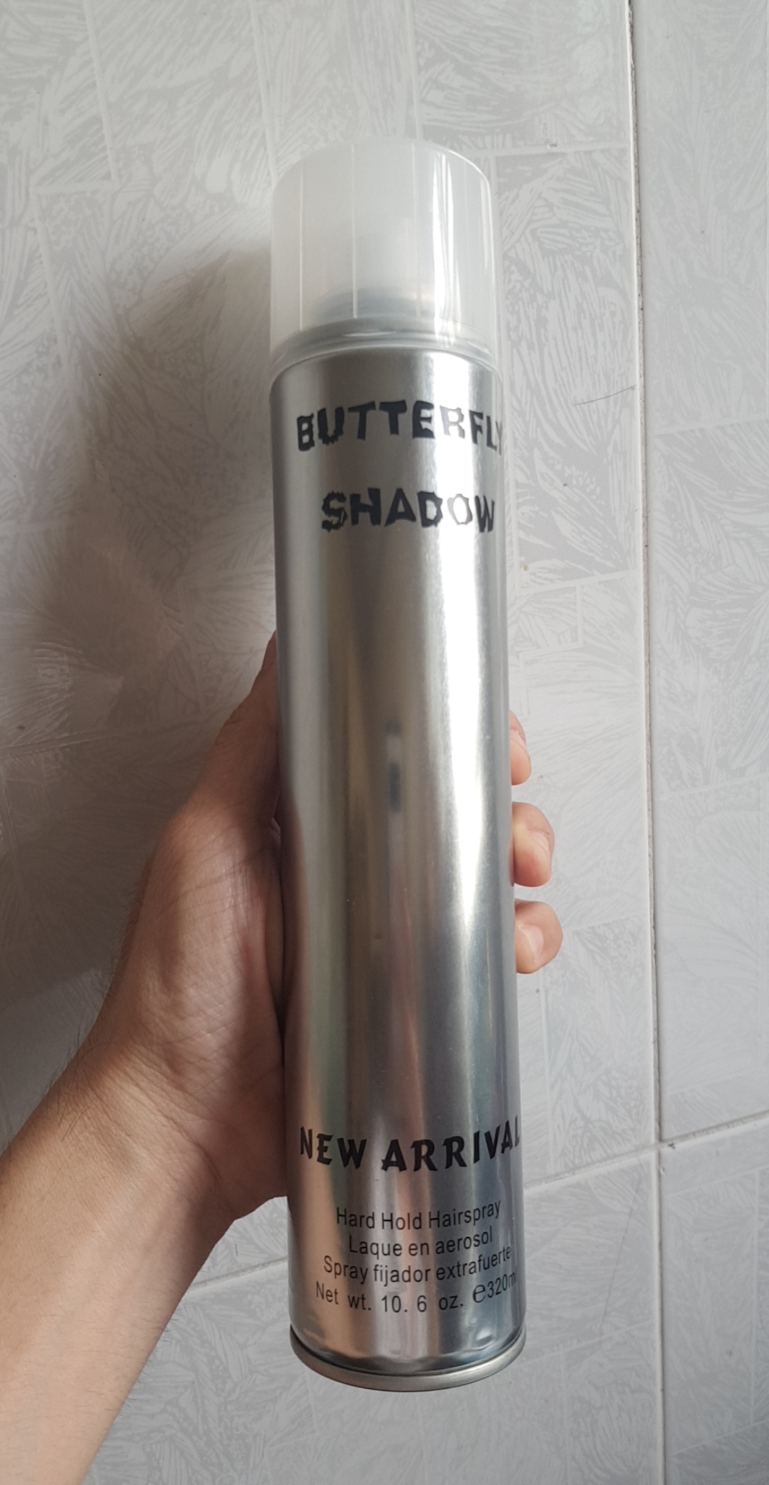 Xịt tóc Butterfly Shadow chai nhôm 150ml, 320ml, 600ml