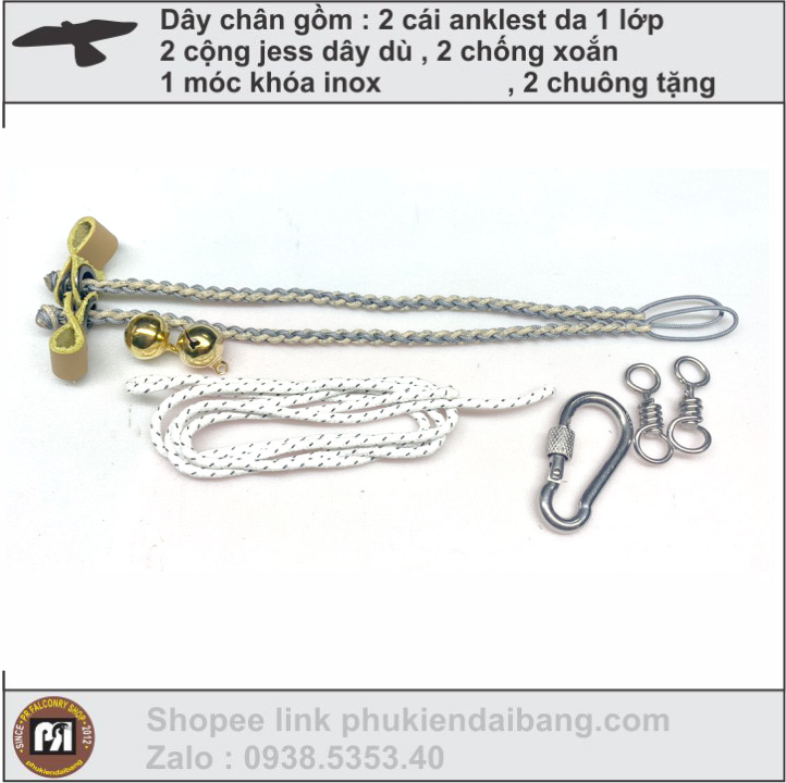 Phụ kiện chim ưng, phụ kiện đại bàng, phụ kiện chim săn mồi