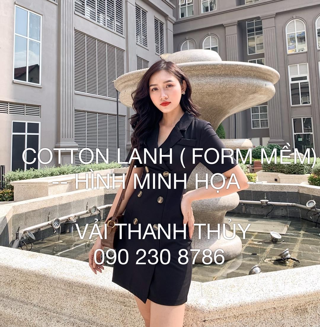 VẢI COTTON LẠNH ( LOẠI MỀM RŨ) - DÒNG VẢI CÔNG SỞ