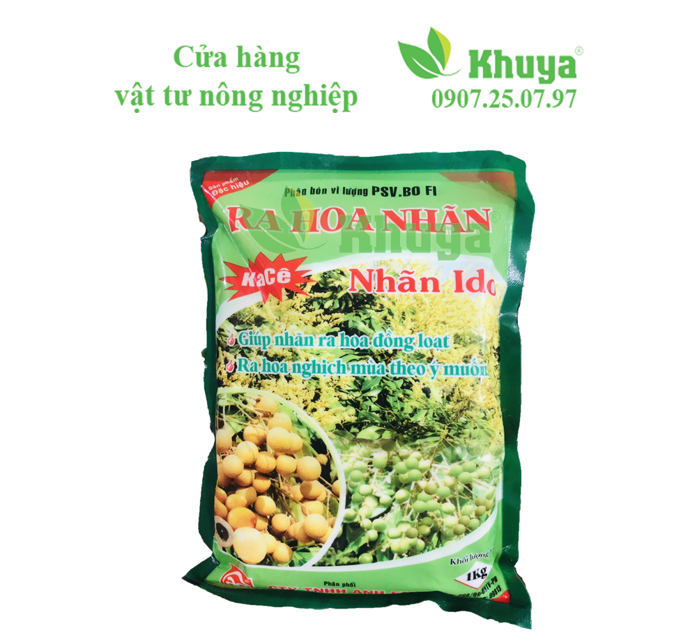 Phân bón đa lượng bón rễ ra hoa nhãn Kacê