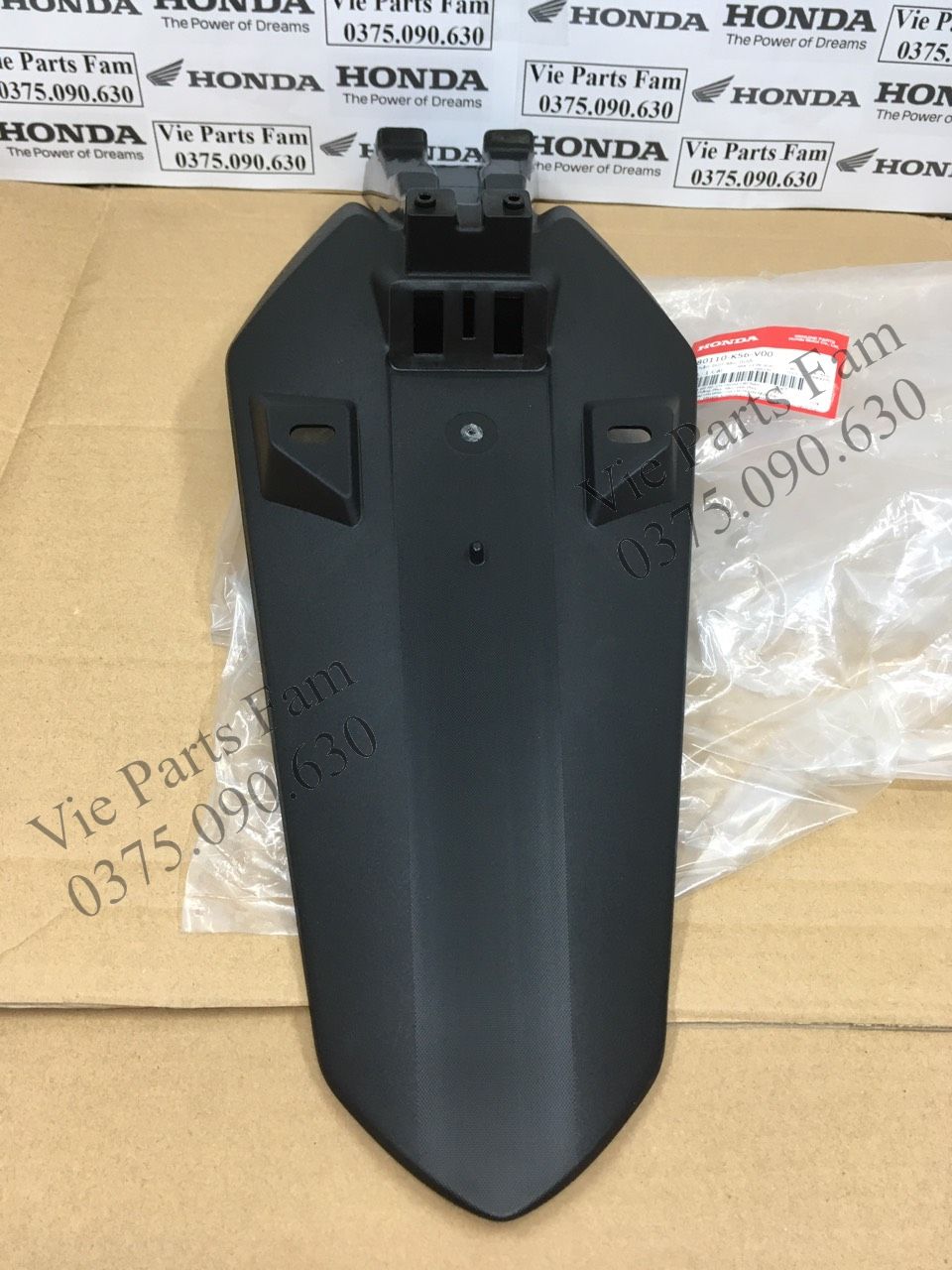 DÈ CHẮN BÙN SAU ĐUÔI BIỂN SỐ WINNER ĐỜI ĐẦU, WINNER V1, WINNER X SỬ DỤNG CHUNG, CHÍNH HIỆU HONDA MOTOR VN