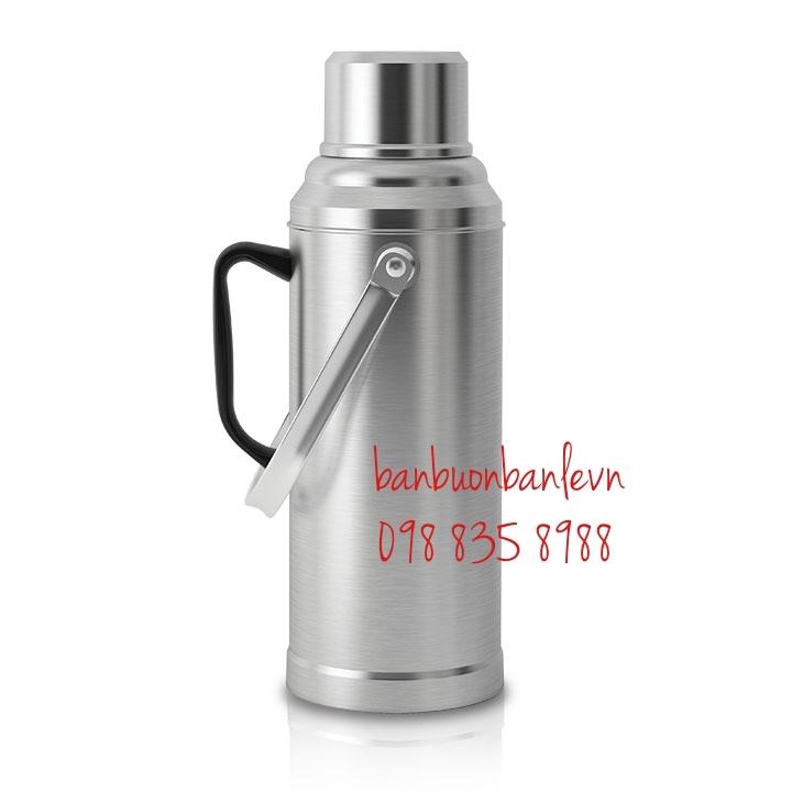 Phích inox 2L phủ lớp chống vân tay - Rạng Đông