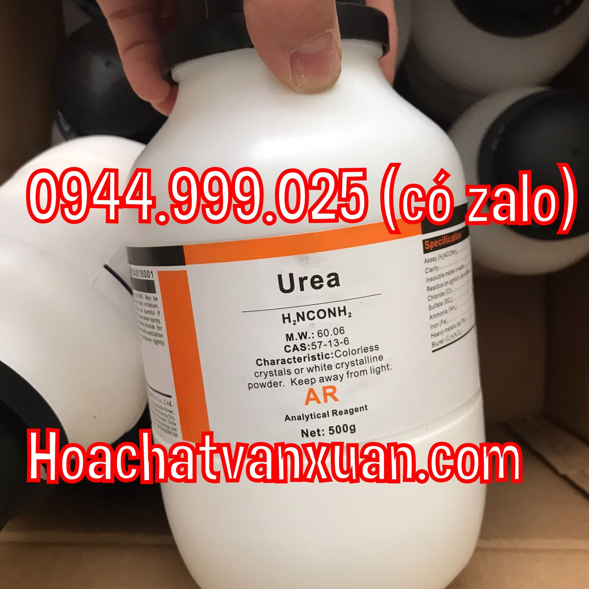 Hoá chất urea xilong ure lọ 500g xilong ch4n2o cas 57-13-6