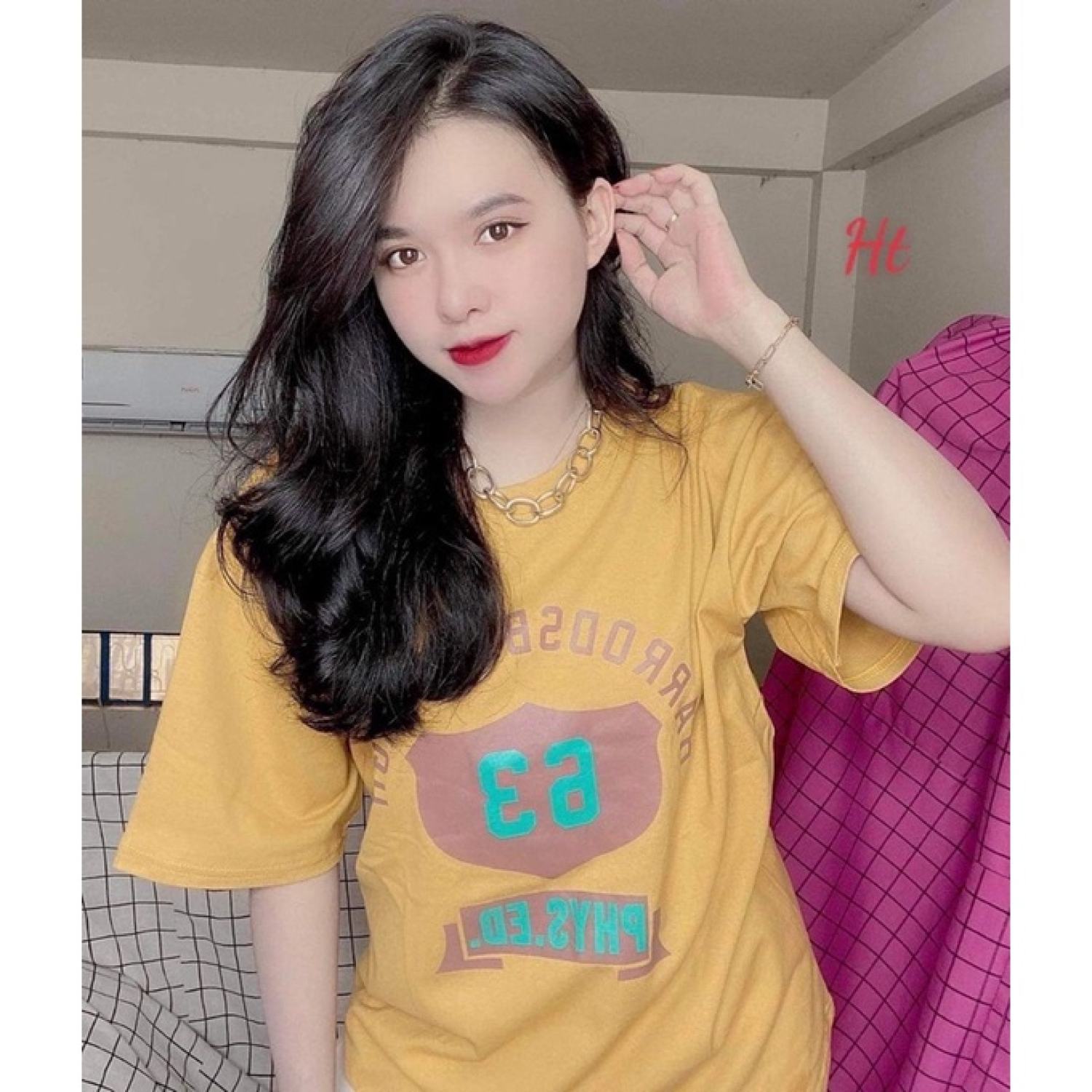 Áo phông 3d in thỏ uống trà sữa HARIQUEEN