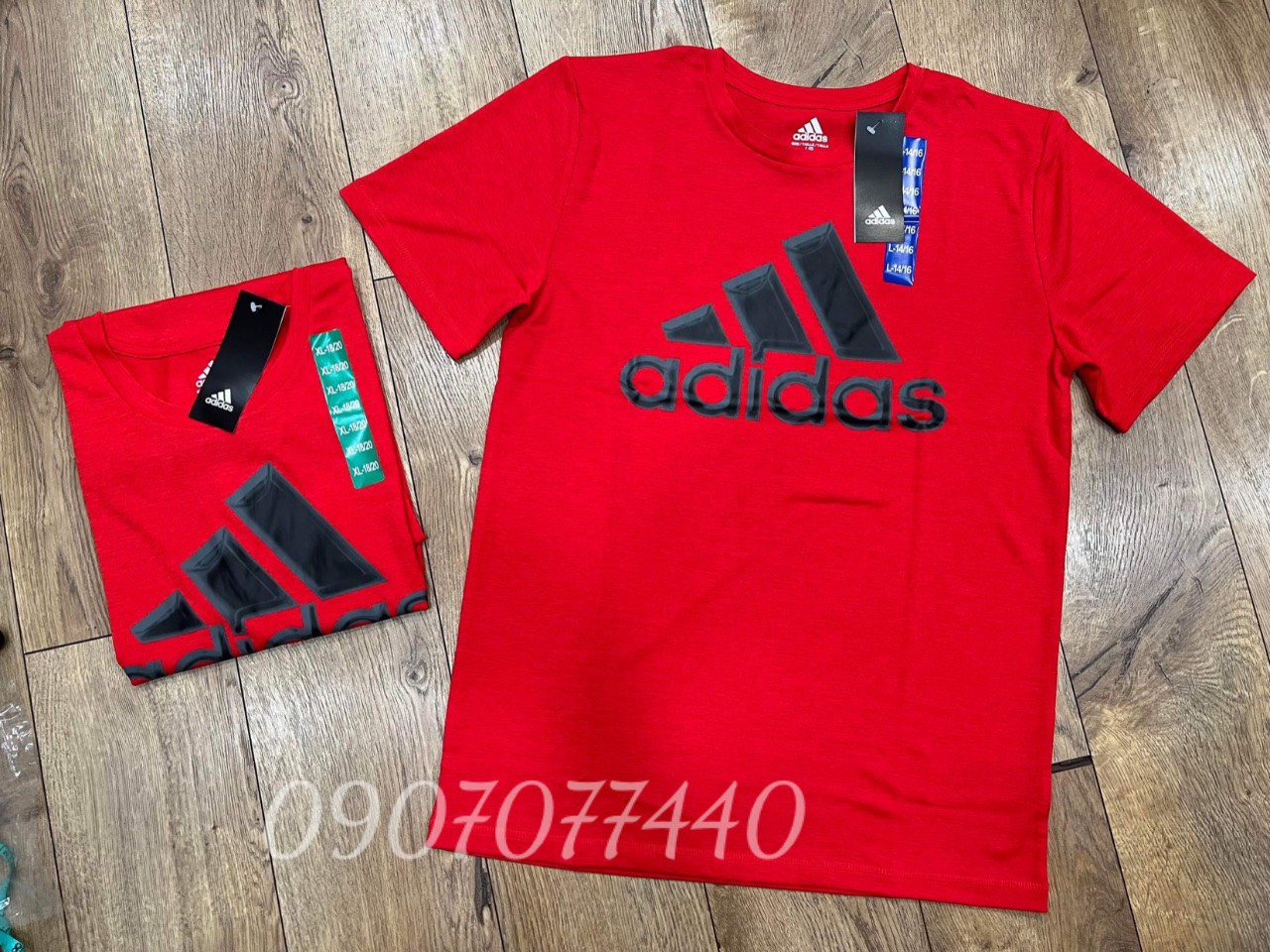 Set 2 áo thun Adidas hàng chuẩn Auth - EDS Hàng Mỹ