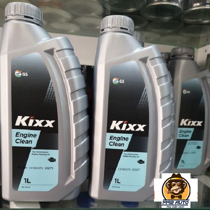 { ENGINE CLEAN } Dầu xúc rửa động cơ KIXX 1 lít