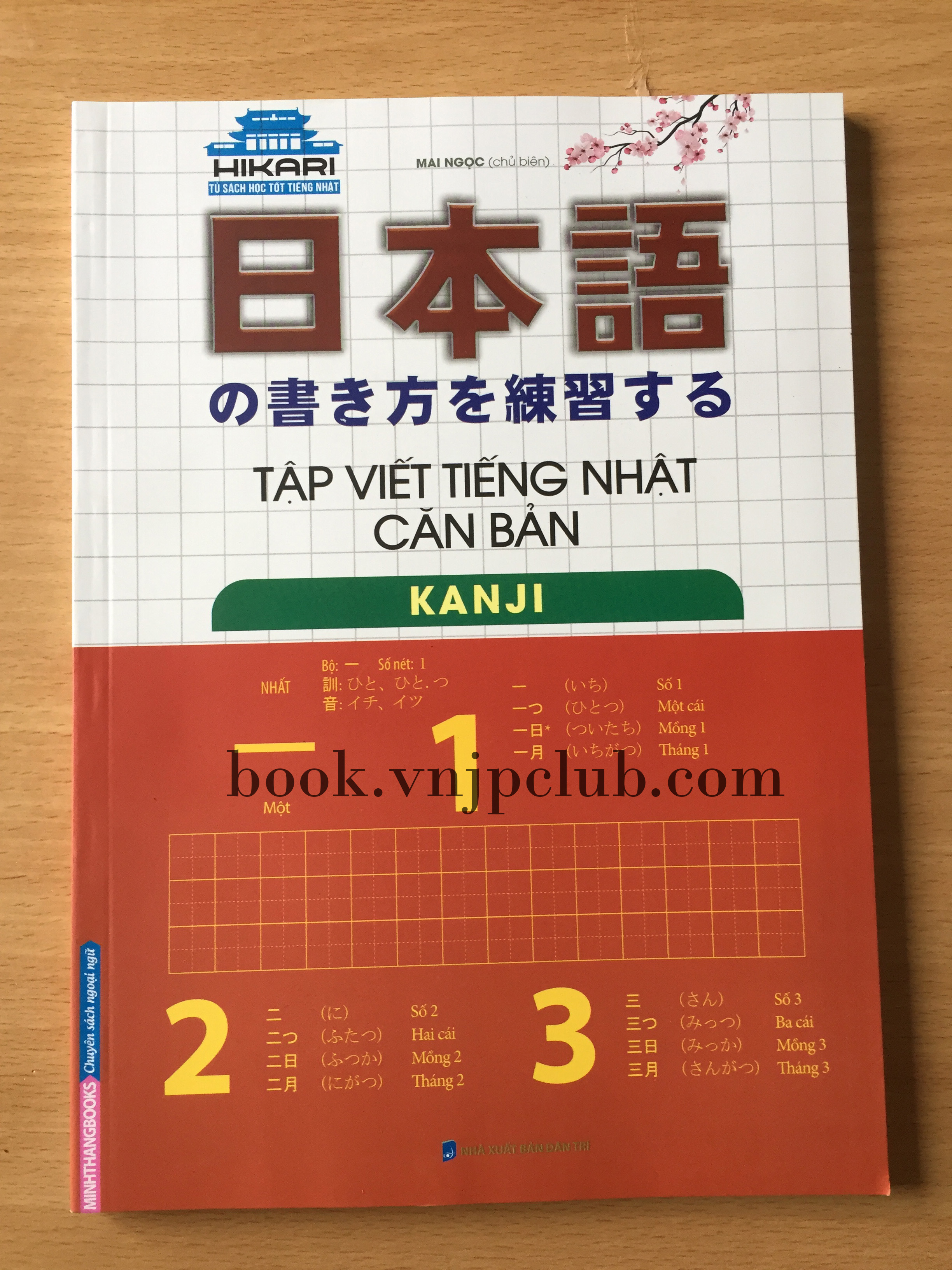 Tập viết tiếng Nhật căn bản - Kanji (tái bản)