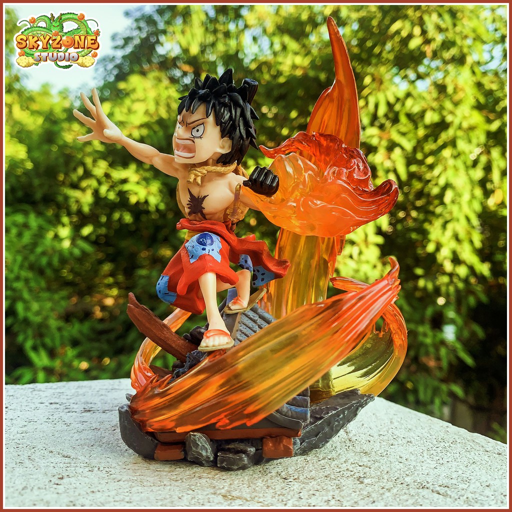 Mô hình chibi luffy mũ rơm one piece siêu mới