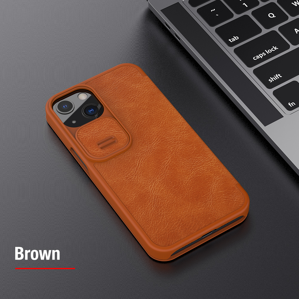 Bao da iPhone 13 Nillkin QIN chính hãng