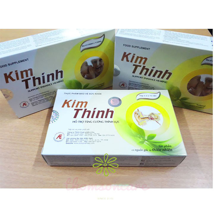 Kim Thính - Giúp Tăng Cường Thính Lực (Hộp 30 viên)