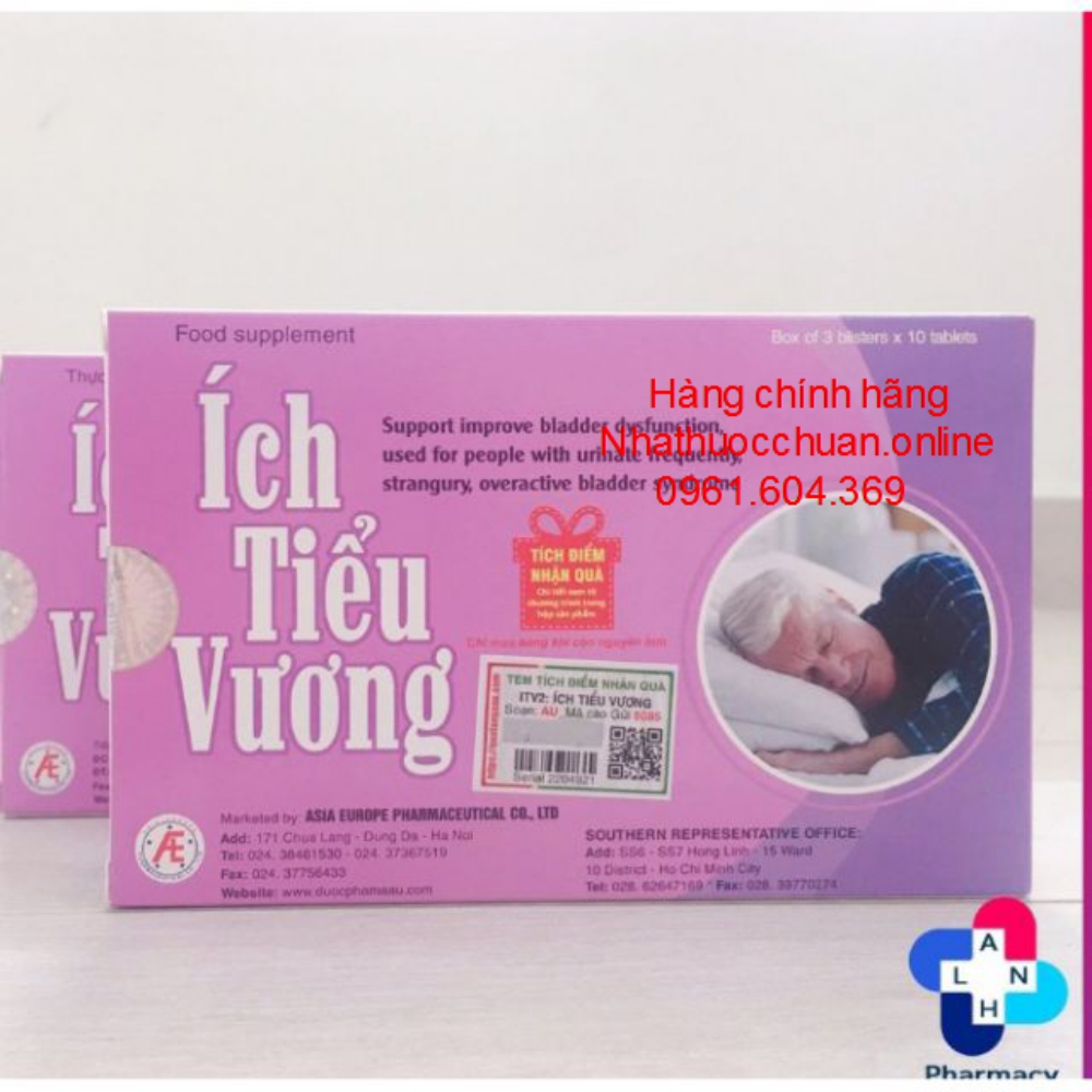 Ích Tiểu Vương ( Hộp 3 vỉ * 10 viên)