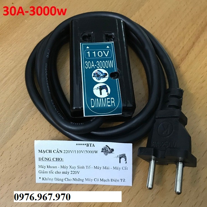 Dây đổi nguồn 220V sang 110