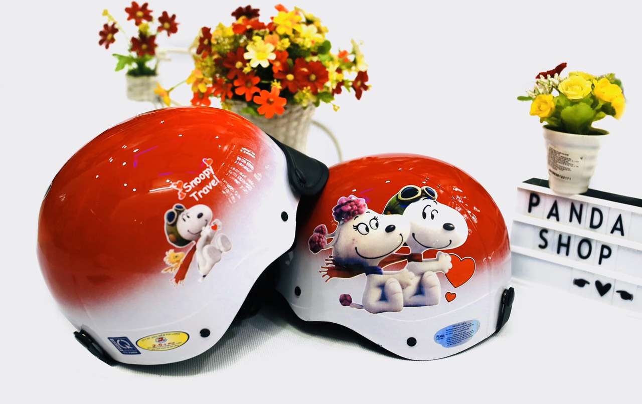 [HCM]Mũ bảo hiểm Snoopy dog xịn sò