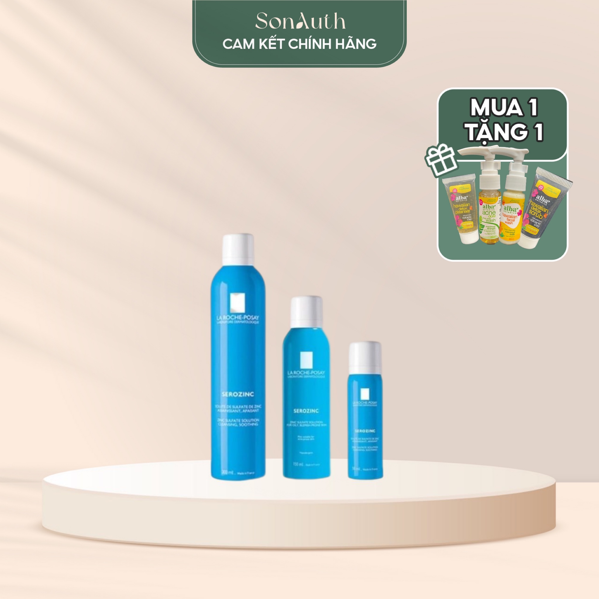 (MUA 1 TẶNG 1) Xịt khoáng La Roche-Posay Serozinc