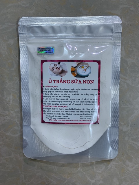 100gr Ủ sữa bò non kích trắng dạng bột HandMade