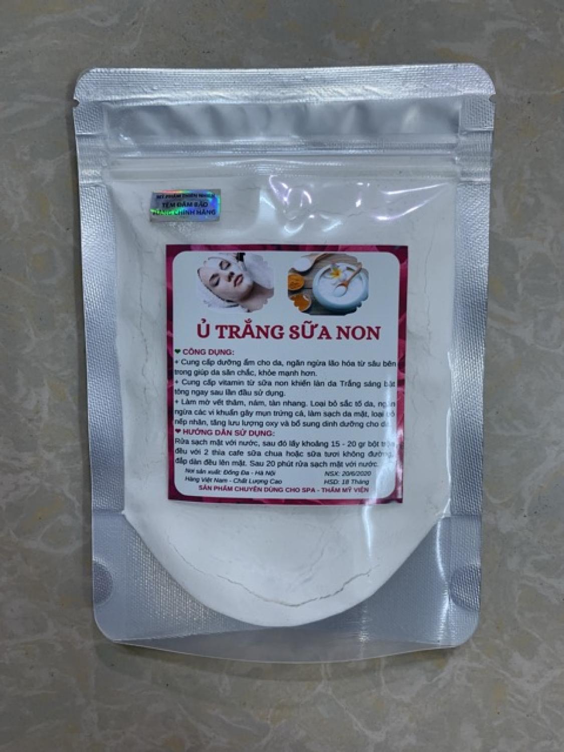 100gr Ủ sữa bò non kích trắng dạng bột HandMade