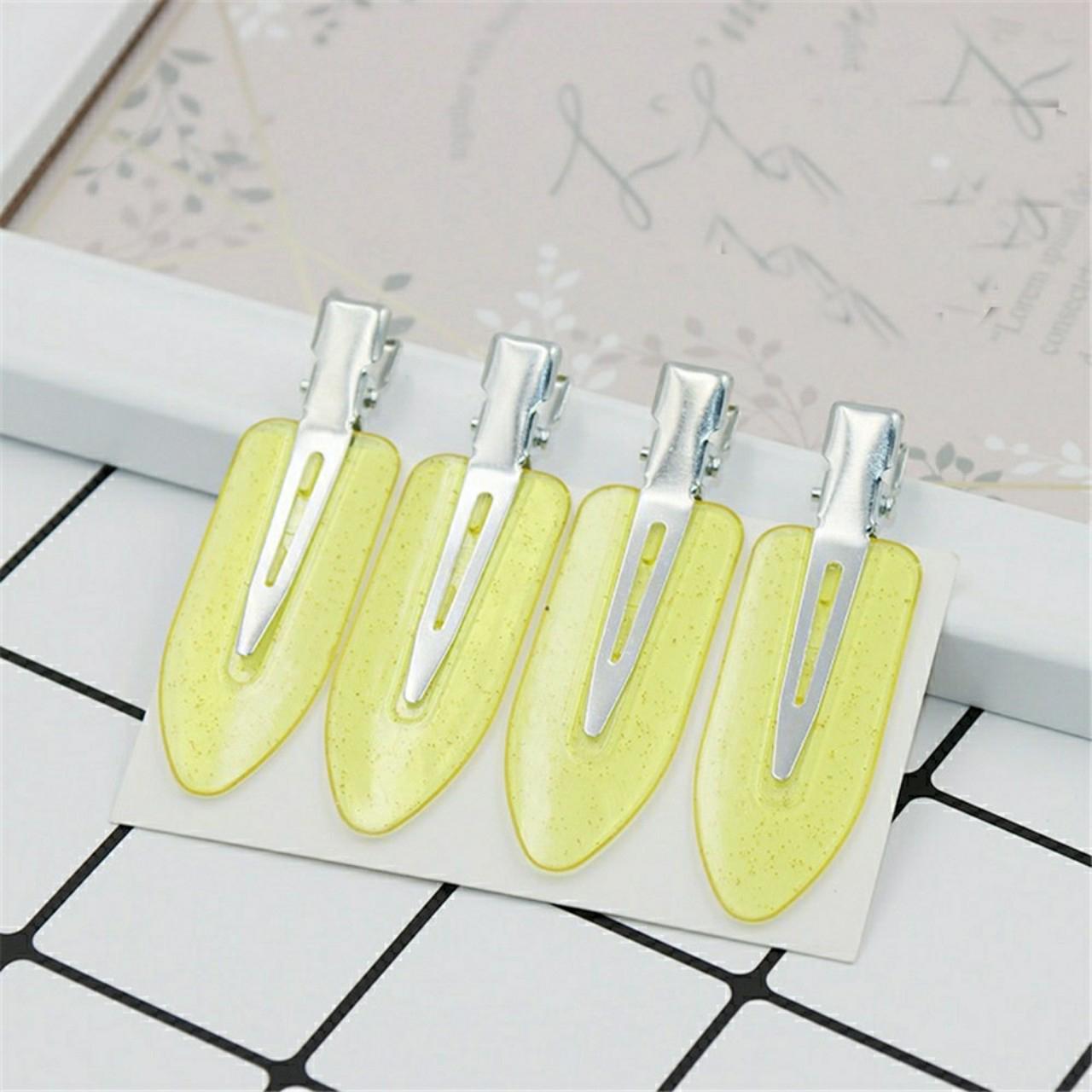 KẸP IDOLL GIỮ NẾP TÓC NHỰA TRONG - SET 04