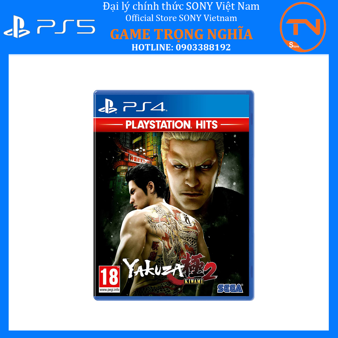 Đĩa game ps4 - yakuza kiwami 2