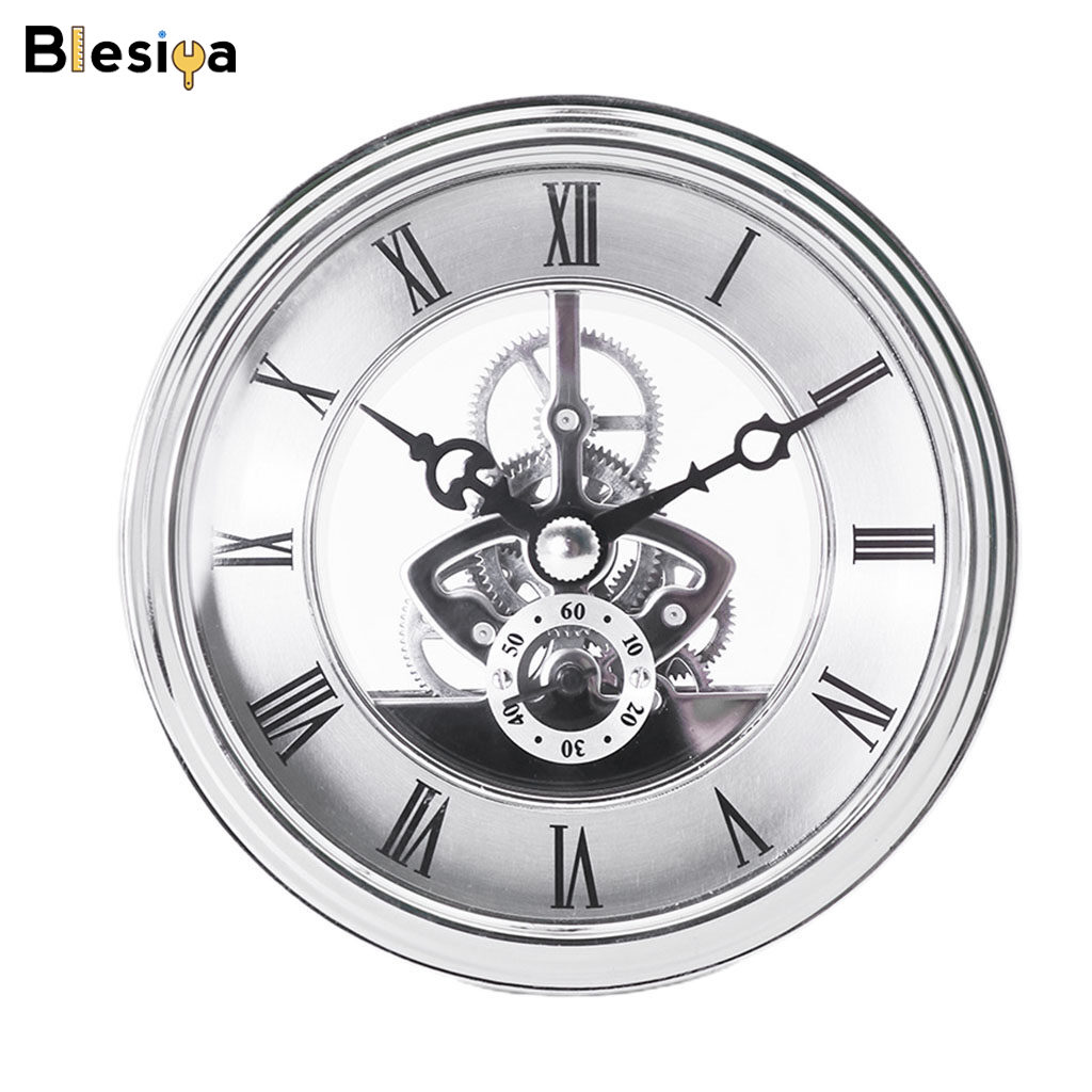 Blesiya 10 Cái Đồng Hồ Phối Cảnh Đồng Hồ Treo Tường Số La Mã