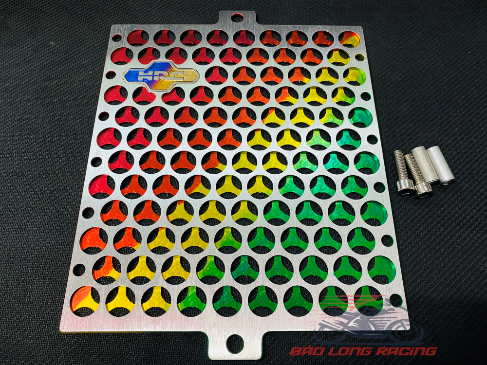 Che két nước 3D CNC gắn Satria,Raider tem titan HRC 7 màu