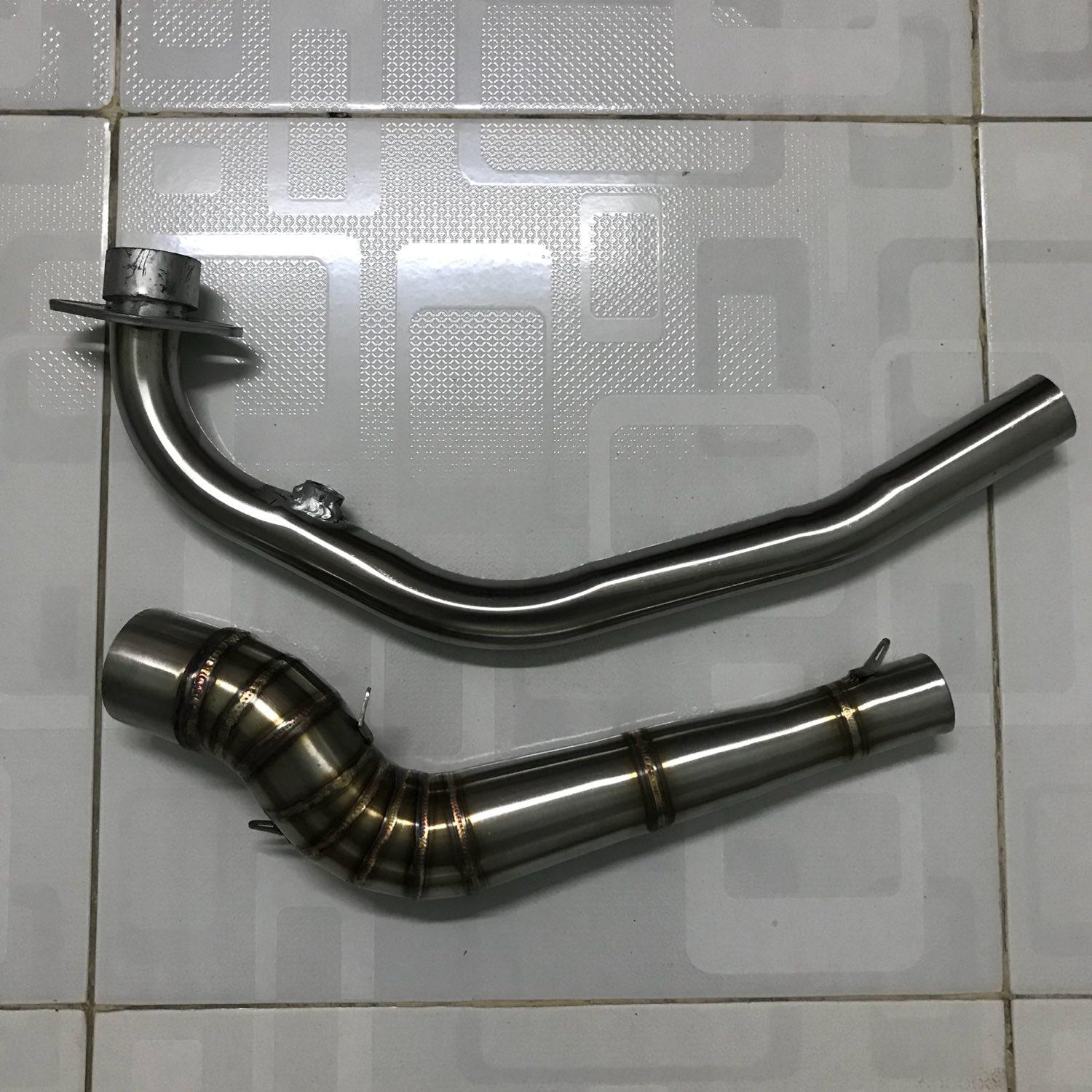 Cổ pô 2 khúc dành cho các loại pô lon và các dòng xe