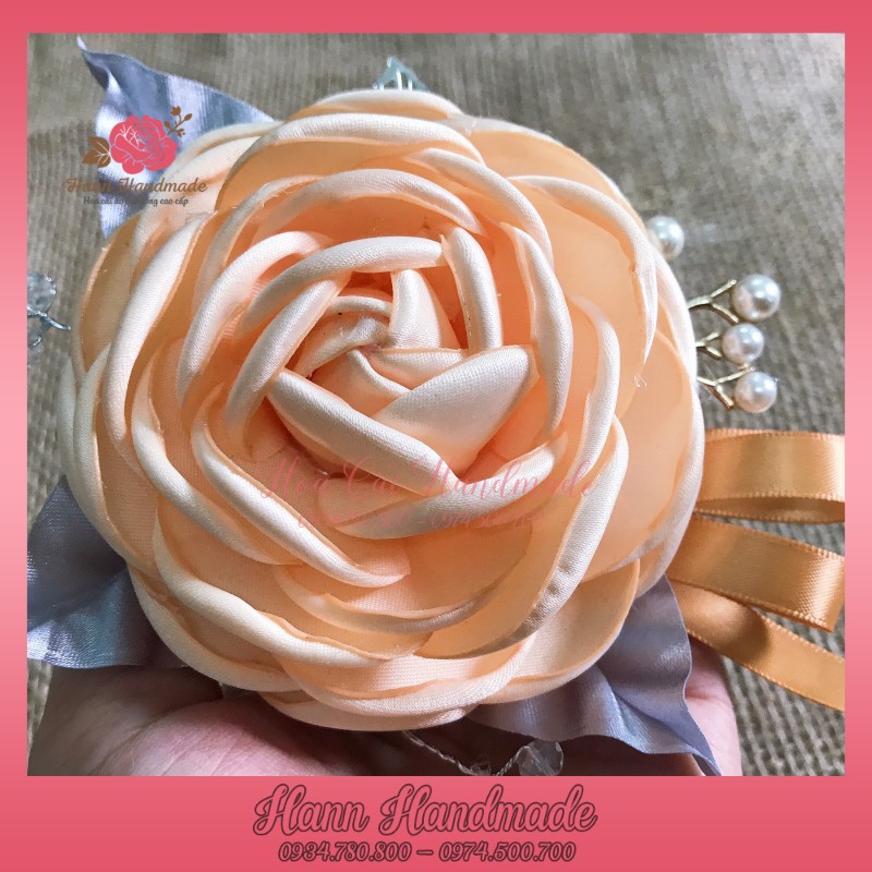 Hoa cài áo handmade cài Váy Đầm Cao Cấp [HANN HANDMADE - Hoa cài áo, phụ kiện thời trang sỉ]