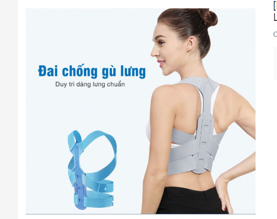Đai chống gù lưng người lớn