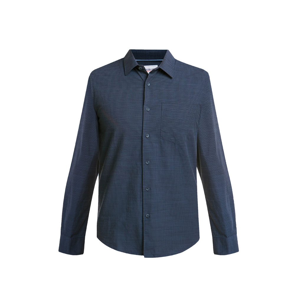NINOMAXX Áo sơ mi Basic Nam tay dài chất liệu 100% cotton 2011094