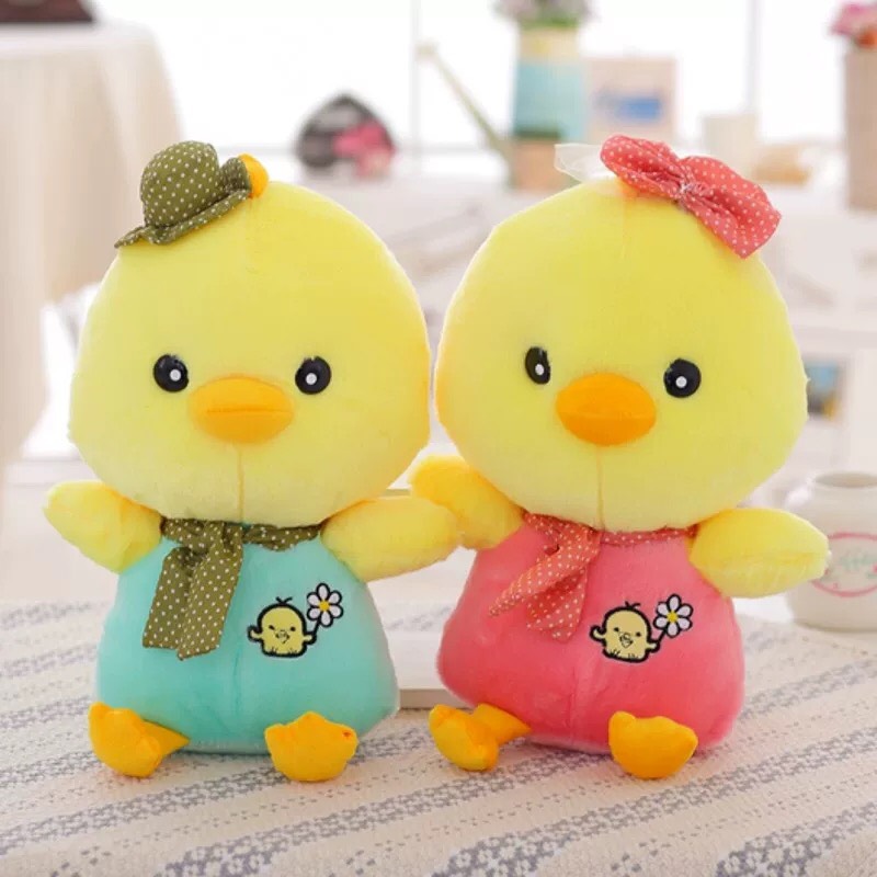 Bộ đôi gà con dễ thương nhồi bông - 30cm