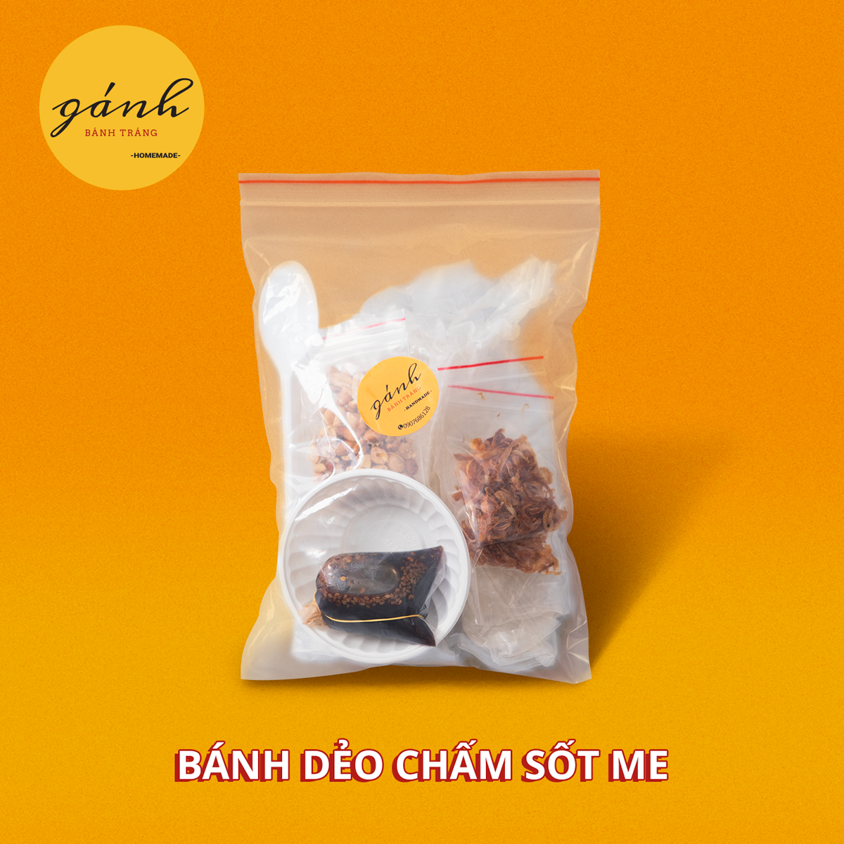 [HCM]Bánh Dẻo Chấm Sốt Me