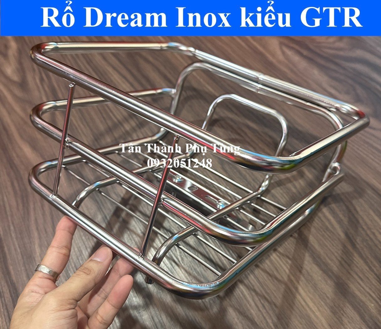 Rổ dream inox kiểu gtr