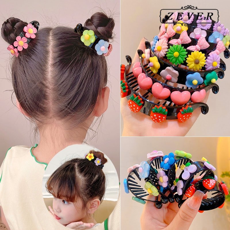 Bộ 3 Kẹp Tóc Đuôi Ngựa Dễ Thương