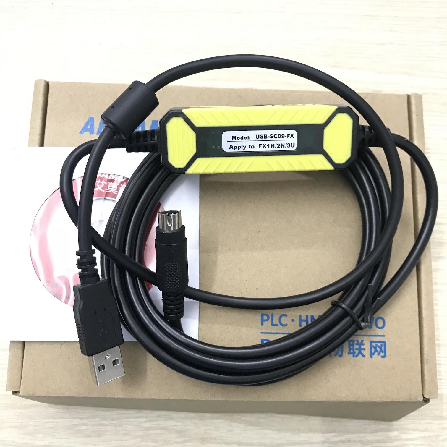 Mitsubishi Plc Programming Cable Usb-Sc09-Fx