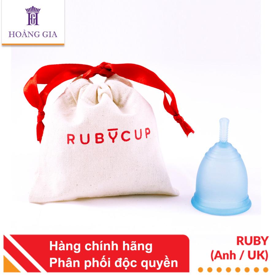 Ruby Cup Mentrual Cup (Blue size Medium)