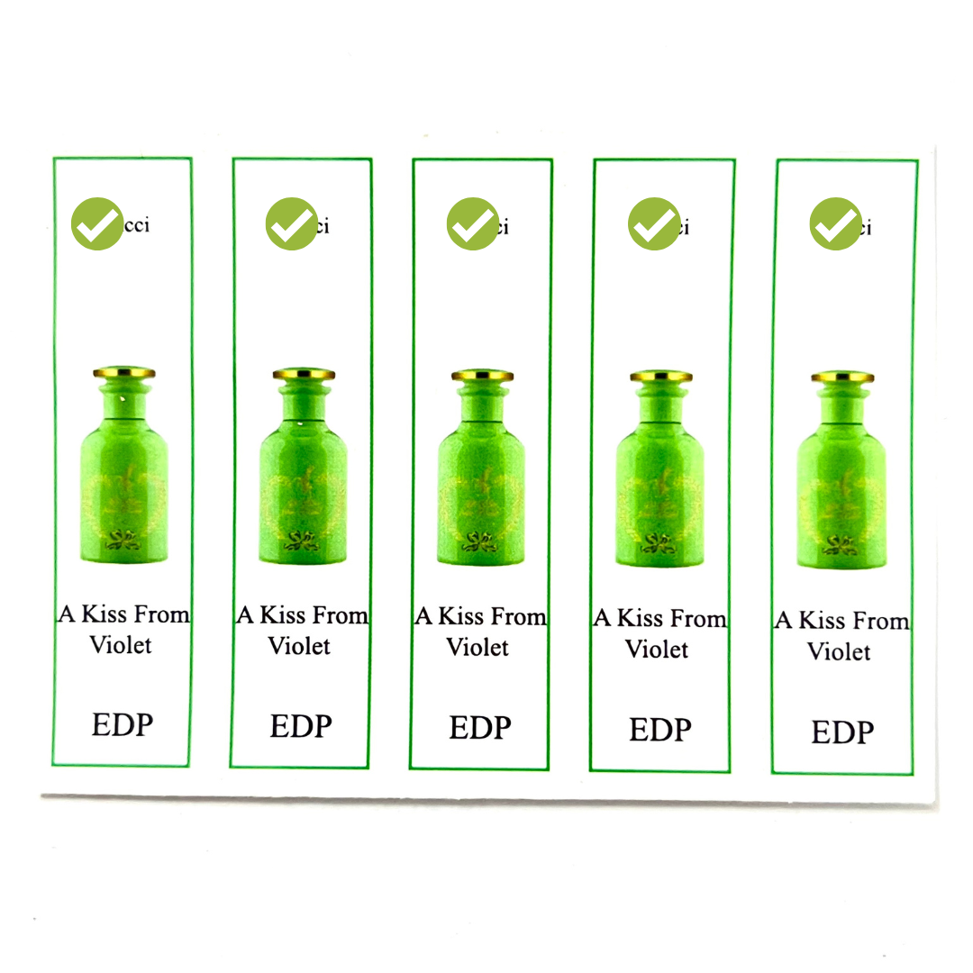[Ho Chi Minh] combo 10 PCs sponge bottle sticker for full range extract bottle