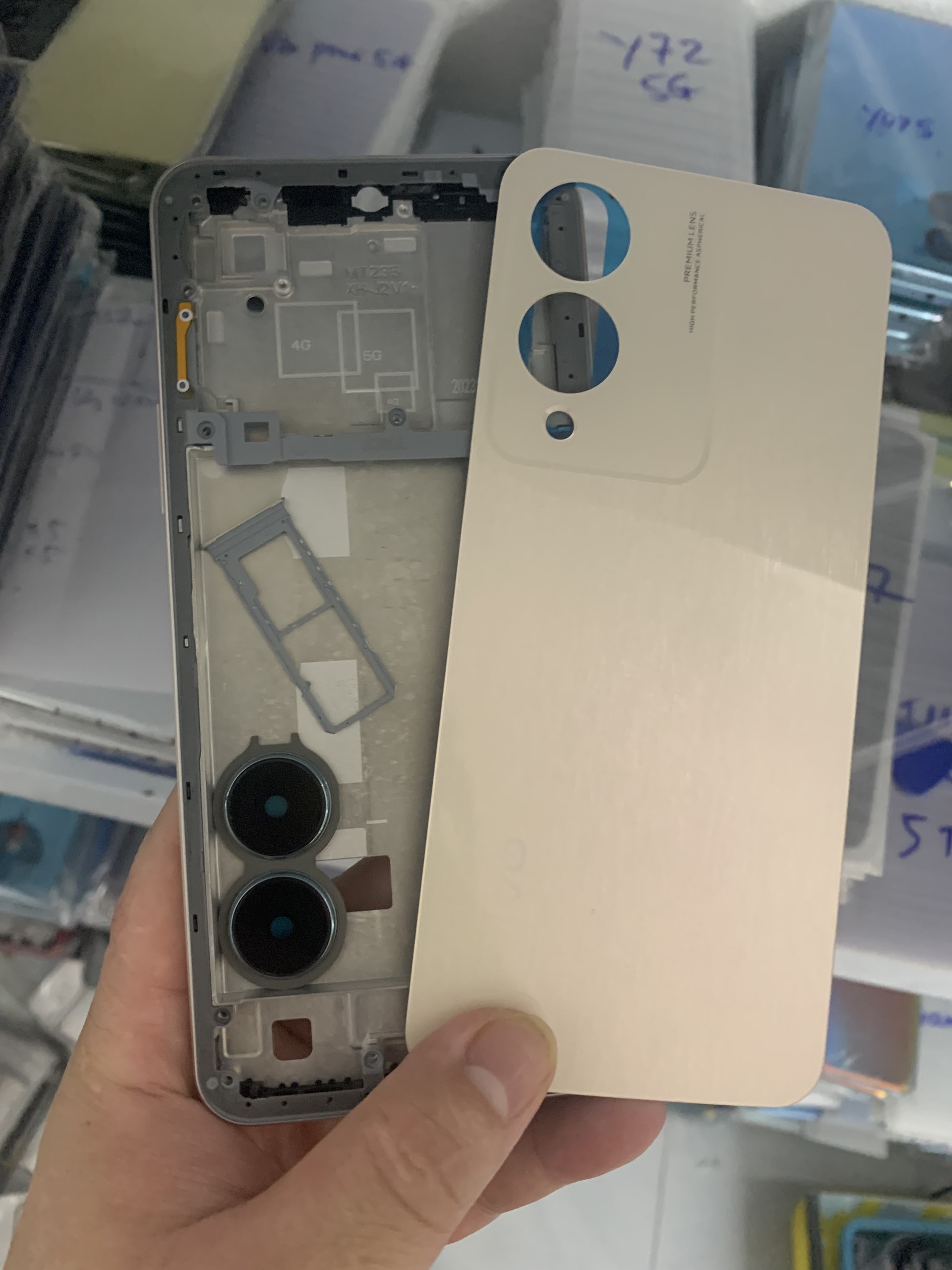 Bộ xương vỏ điện thoại Vivo Y17s