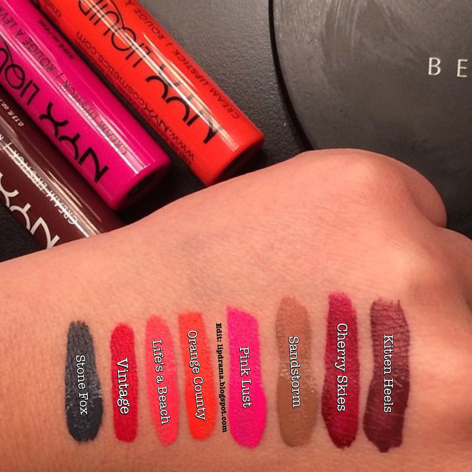 Son kem NYX Liquid Suede Cream Lipstick