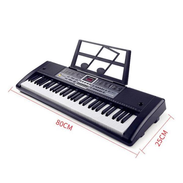 [ TẶNG KÈM GIÁ ĐỠ ĐÀN] Đàn Piano Đàn Điện Đàn Organ Electronic Keyboard Đàn 61 - Kèm Mic Dành- Cho Trẻ Và Người Mới Tập Đàn