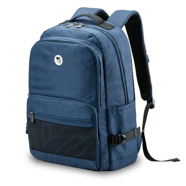 [HCM][TẶNG KÈM VỚ] Balo Laptop Cao Cấp Mikkor The Louie Backpack – Navy